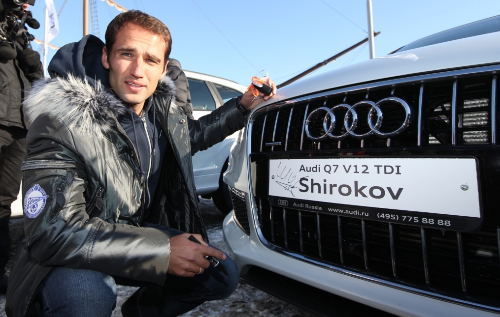 «Зенит» — получили в подарок автомобили «Ауди»