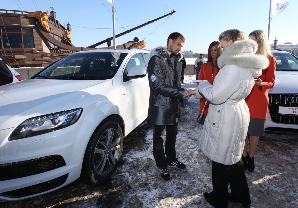 «Зенит» — получили в подарок автомобили «Ауди»