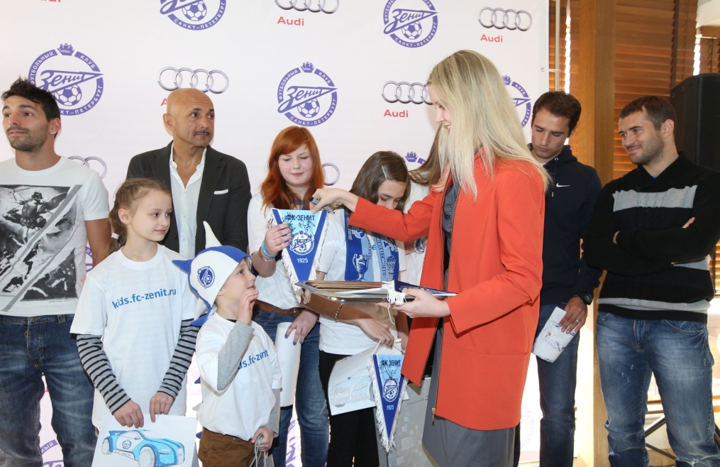 «Зенит» — получили в подарок автомобили «Ауди»