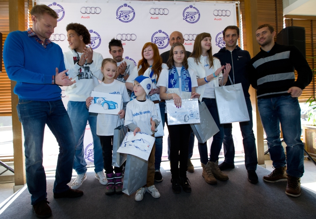 «Зенит» — получили в подарок автомобили «Ауди»