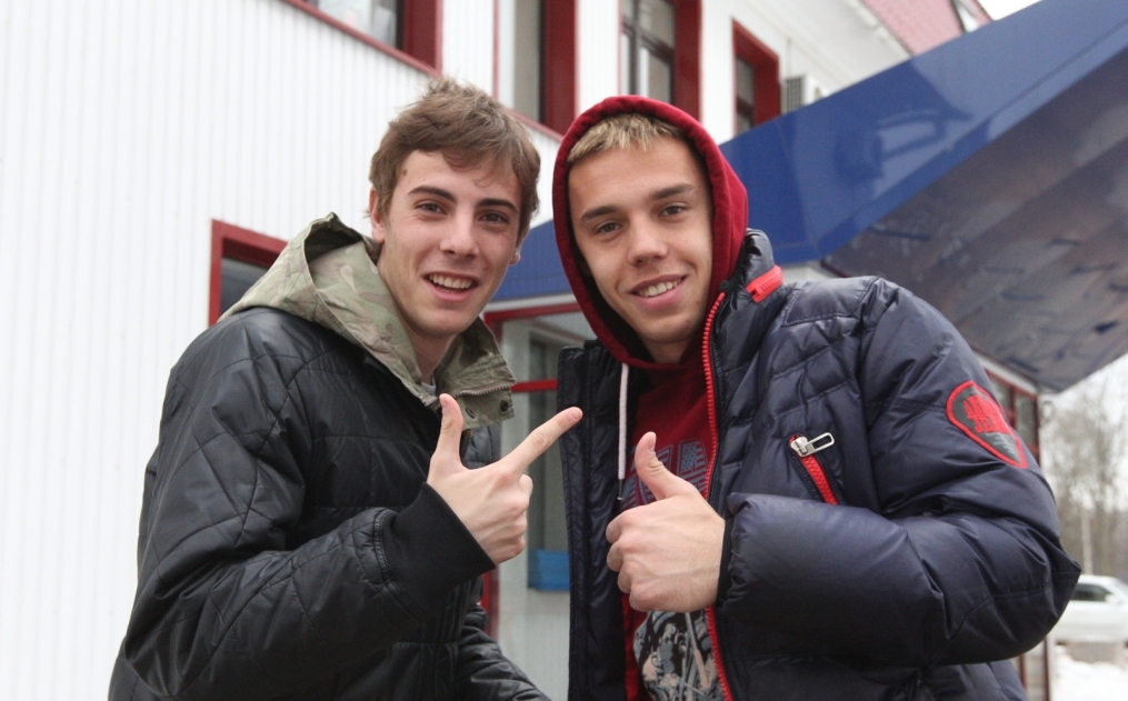 Тренировка перед матчем «Терек» — «Зенит»