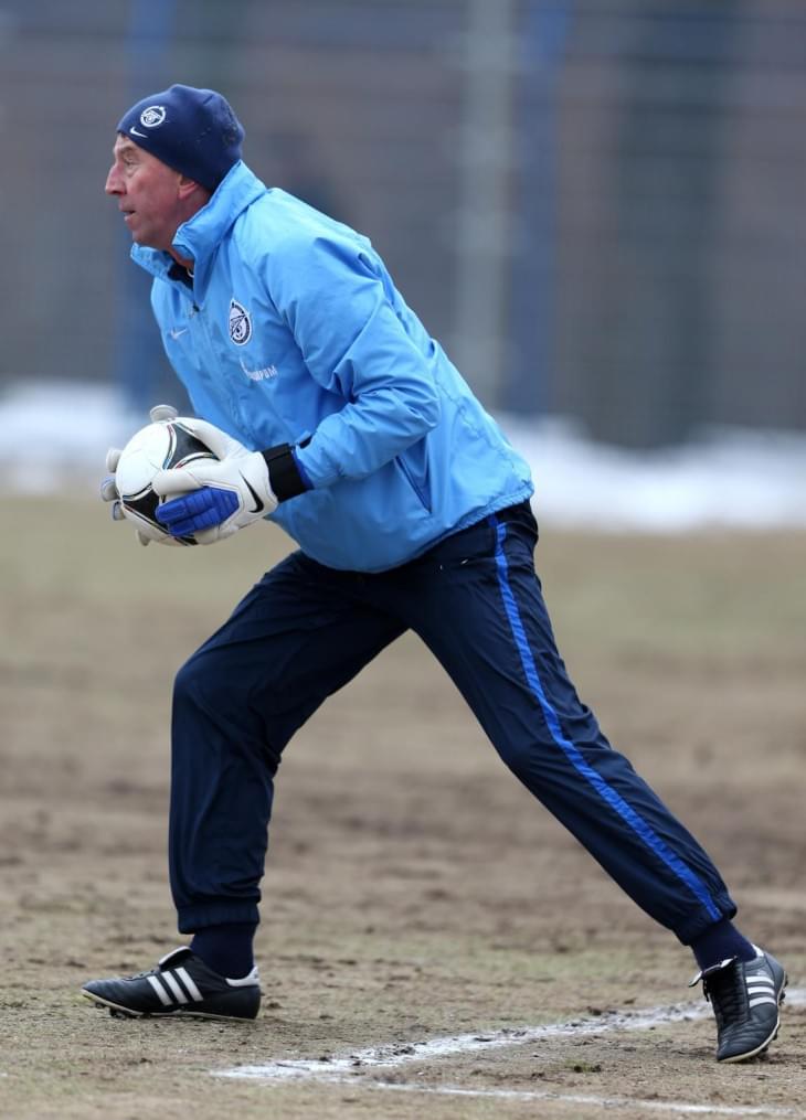 Тренировка перед матчем «Терек» — «Зенит»