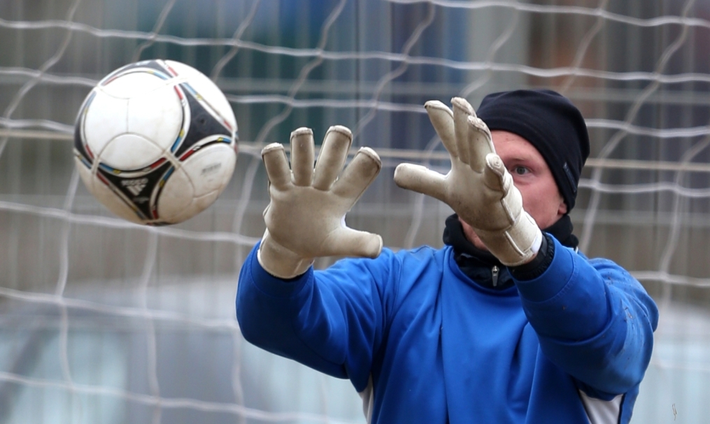 Тренировка перед матчем «Терек» — «Зенит»