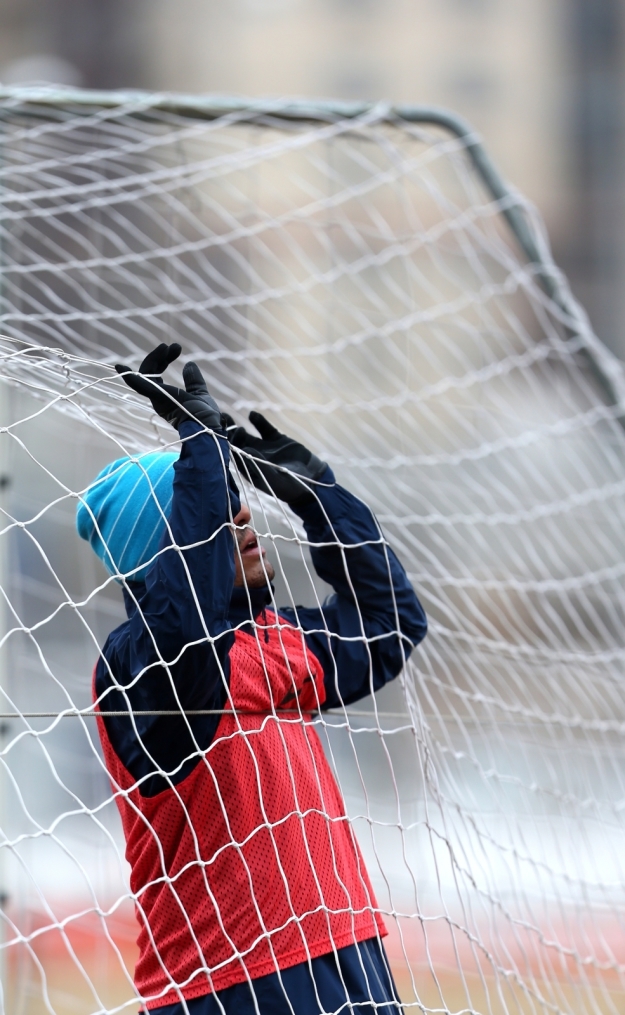 Тренировка перед матчем «Терек» — «Зенит»