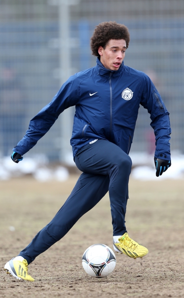 Тренировка перед матчем «Терек» — «Зенит»