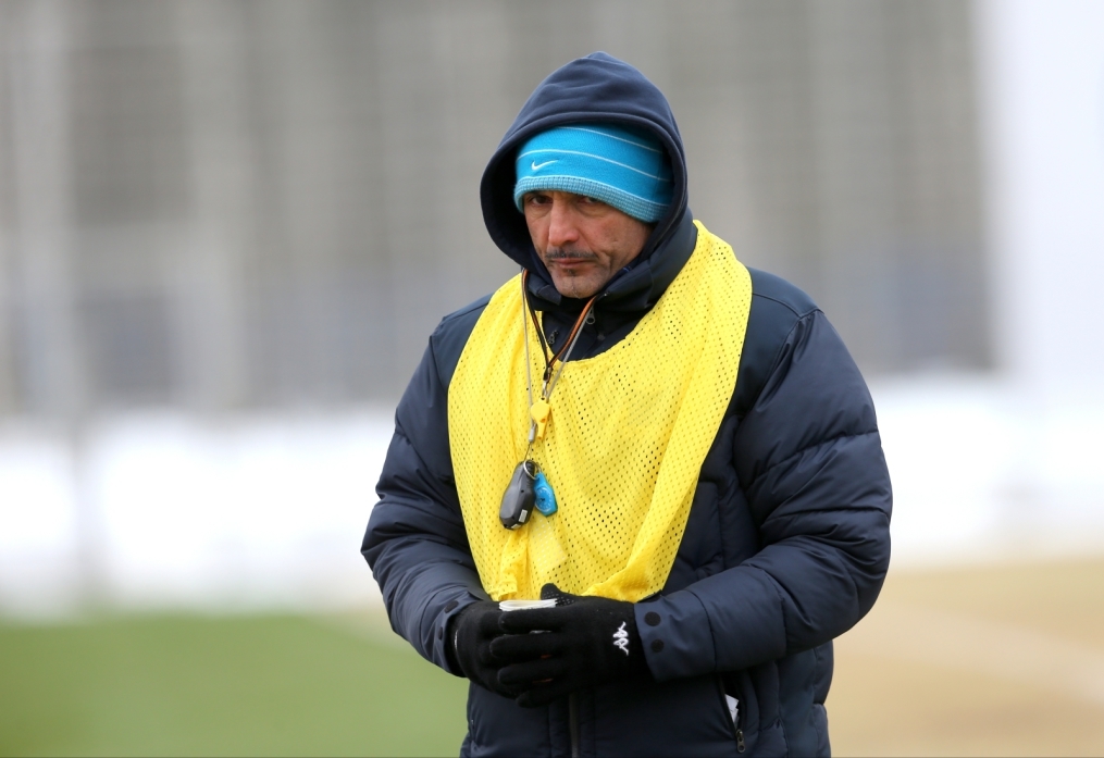 Тренировка перед матчем «Терек» — «Зенит»