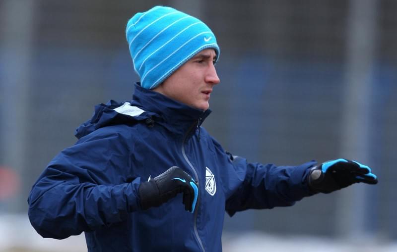 Тренировка перед матчем «Терек» — «Зенит»