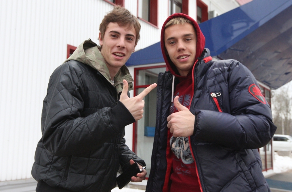 Тренировка перед матчем «Терек» — «Зенит»