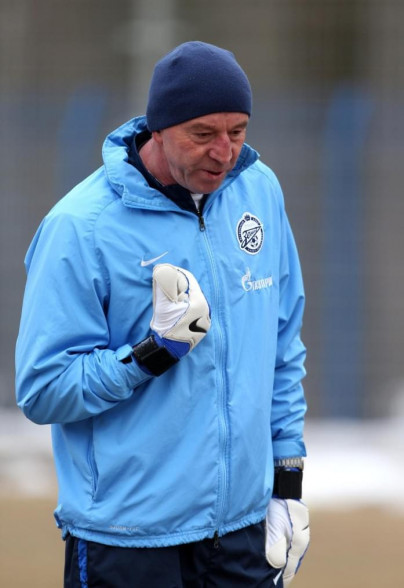 Тренировка перед матчем «Терек» — «Зенит»