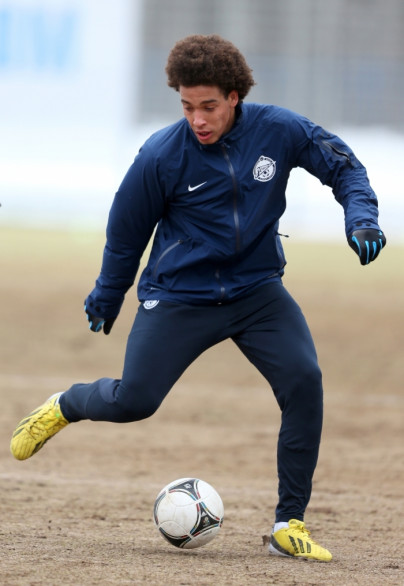 Тренировка перед матчем «Терек» — «Зенит»