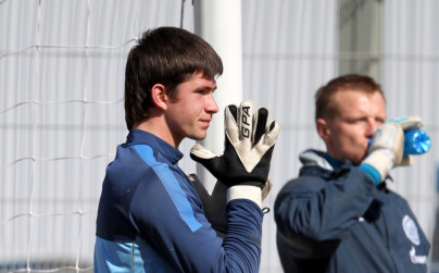 Тренировка перед матчем «Зенит» — «Краснодар»
