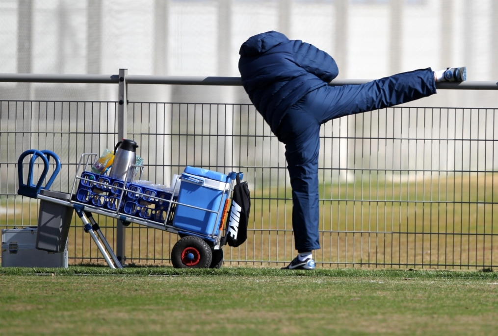 Тренировка перед матчем «Зенит» — «Краснодар»