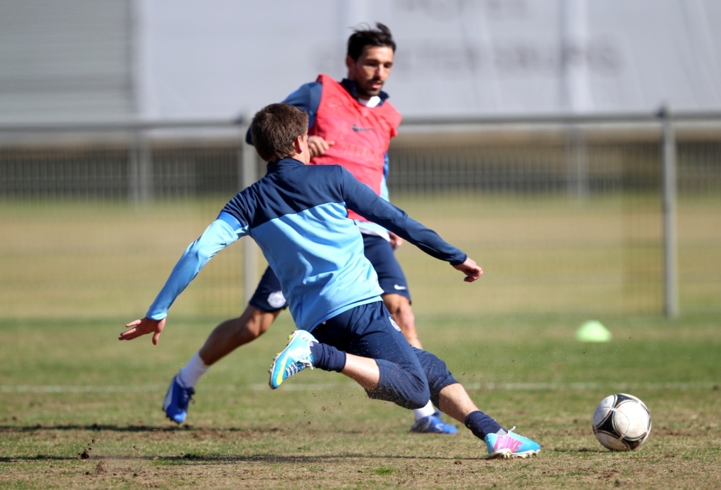 Тренировка перед матчем «Зенит» — «Краснодар»