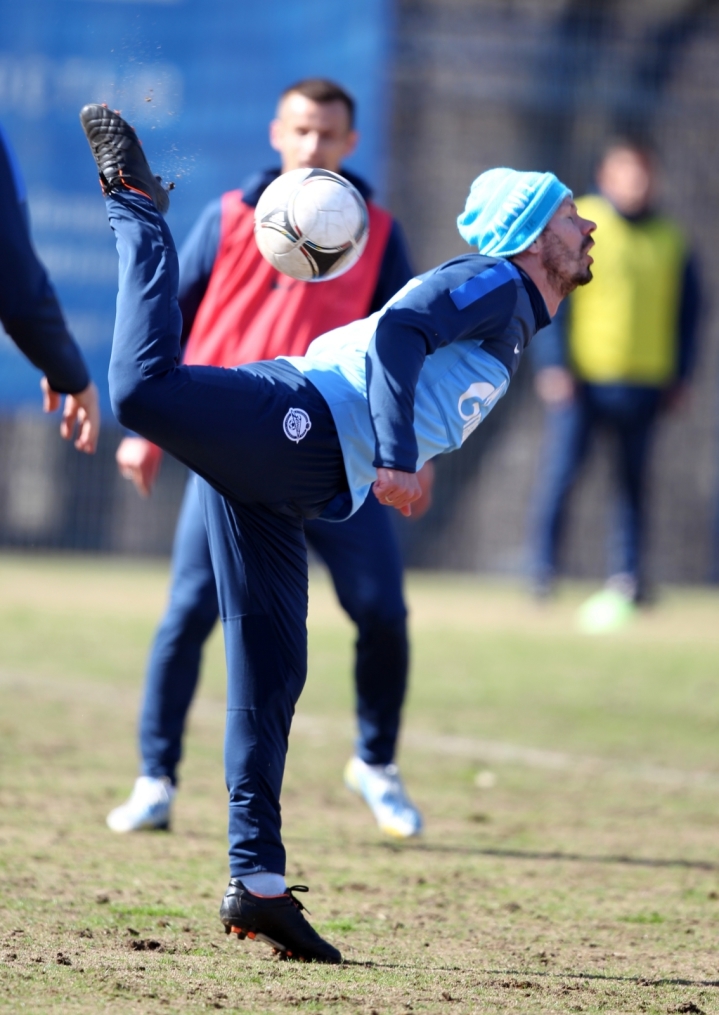 Тренировка перед матчем «Зенит» — «Краснодар»