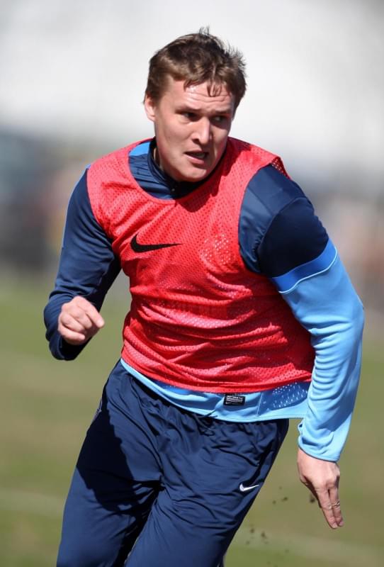 Тренировка перед матчем «Зенит» — «Краснодар»