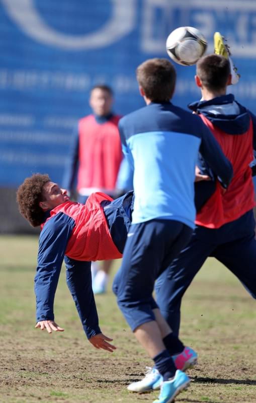 Тренировка перед матчем «Зенит» — «Краснодар»