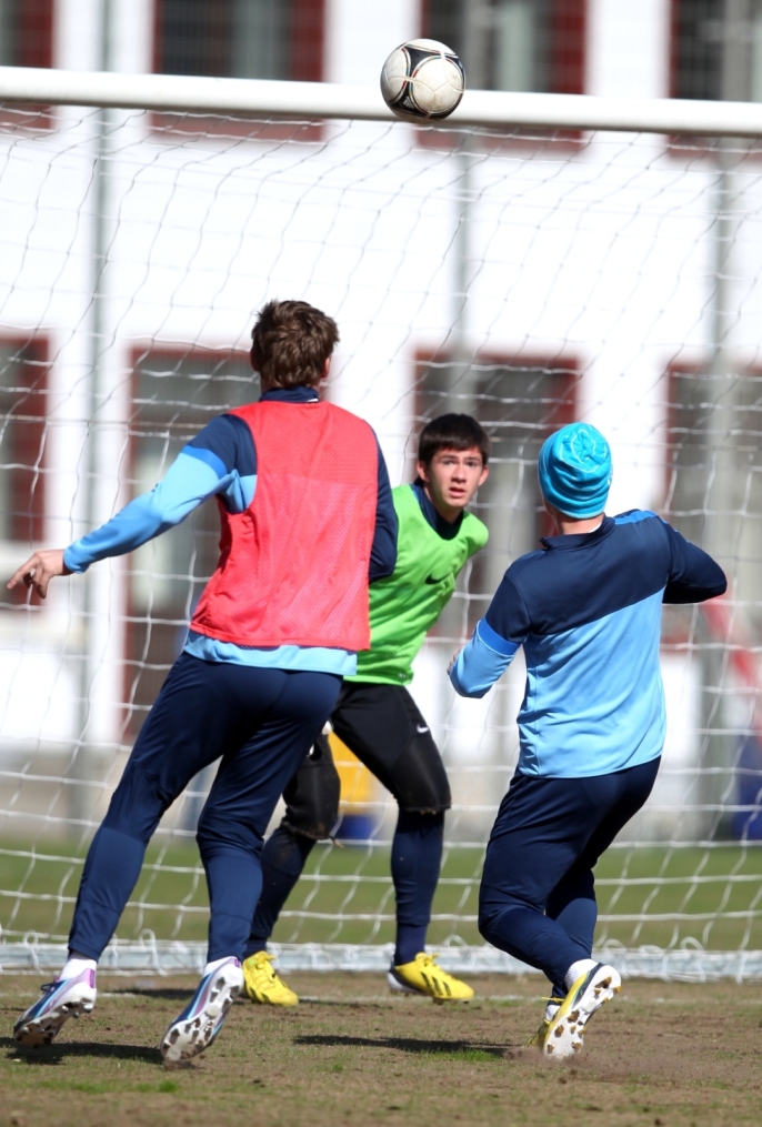 Тренировка перед матчем «Зенит» — «Краснодар»