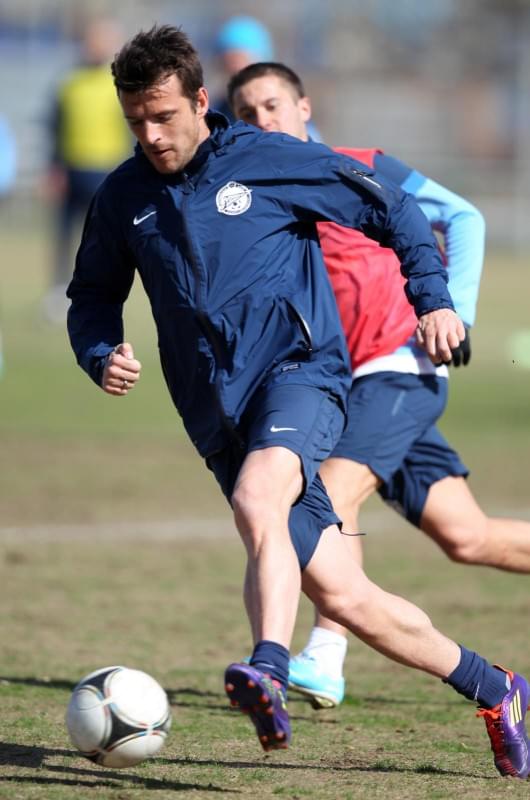 Тренировка перед матчем «Зенит» — «Краснодар»