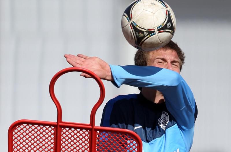 Тренировка перед матчем «Зенит» — «Краснодар»