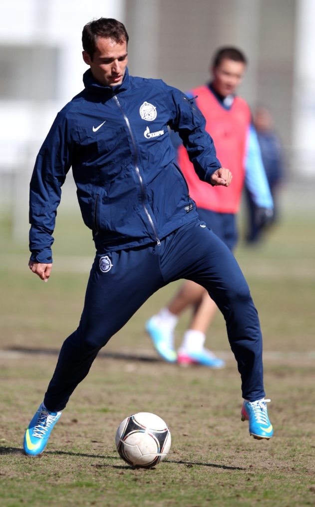 Тренировка перед матчем «Зенит» — «Краснодар»