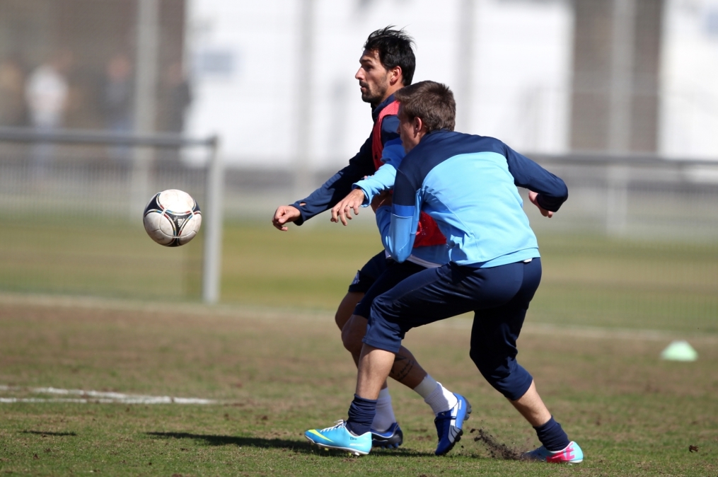 Тренировка перед матчем «Зенит» — «Краснодар»