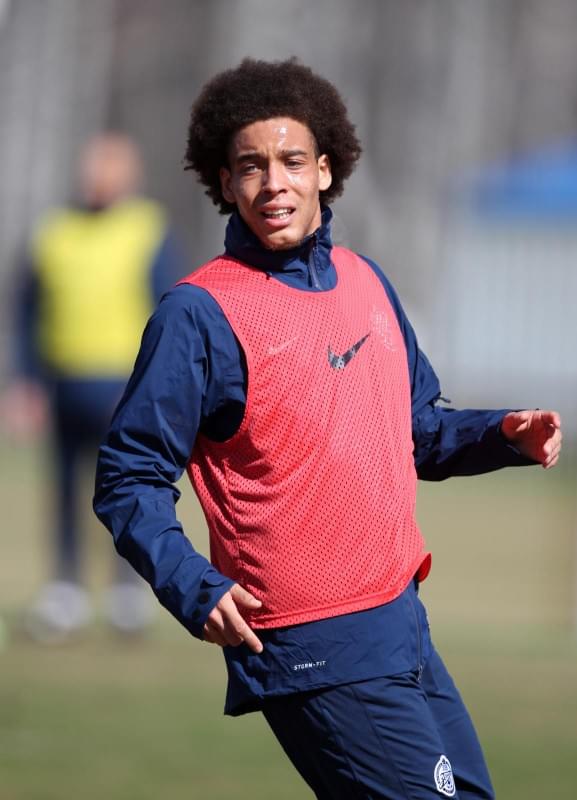 Тренировка перед матчем «Зенит» — «Краснодар»