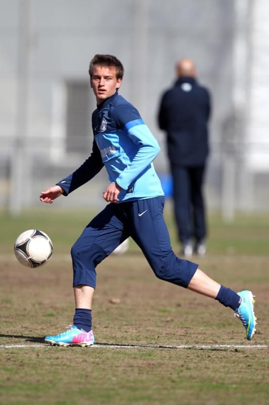 Тренировка перед матчем «Зенит» — «Краснодар»