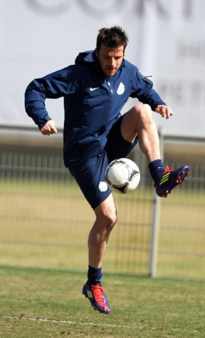 Тренировка перед матчем «Зенит» — «Краснодар»