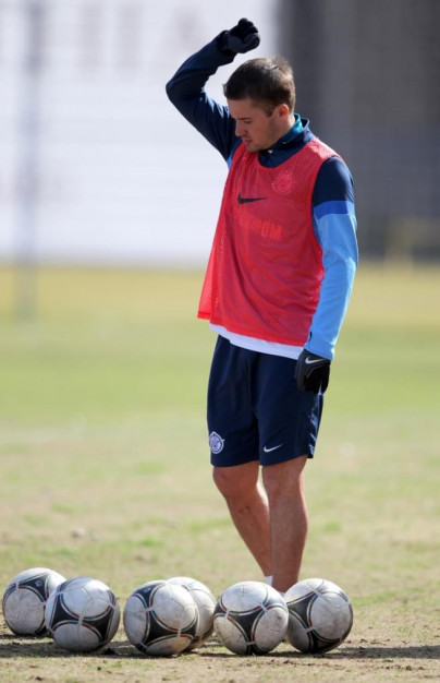 Тренировка перед матчем «Зенит» — «Краснодар»