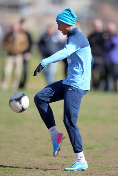 Тренировка перед матчем «Зенит» — «Краснодар»