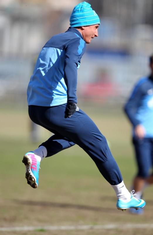 Тренировка перед матчем «Зенит» — «Краснодар»