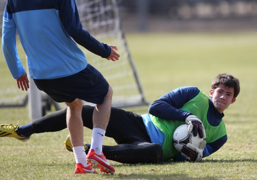 Тренировка  «Зенита» перед матчем «Кубань» — «Зенит».