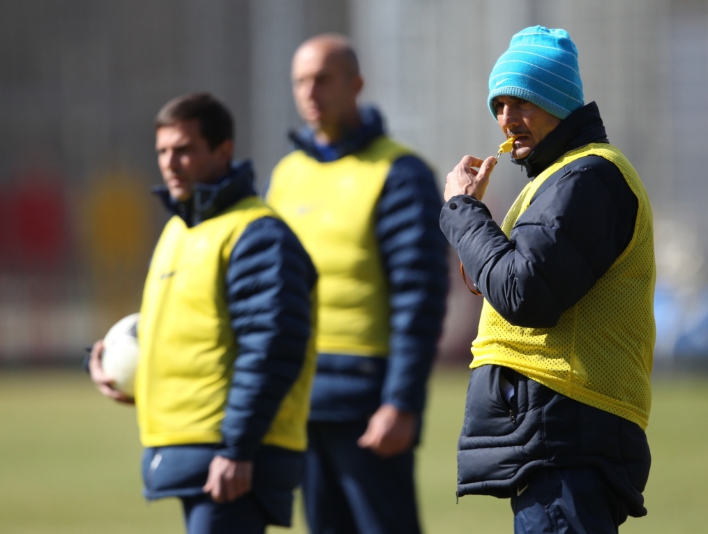 Тренировка  «Зенита» перед матчем «Кубань» — «Зенит».