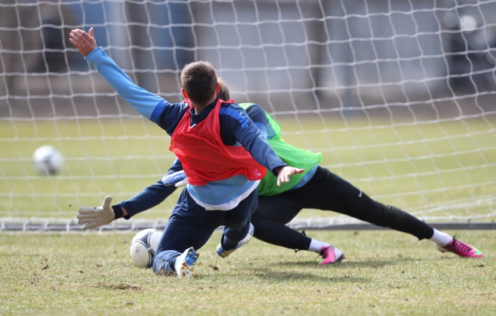 Тренировка  «Зенита» перед матчем «Кубань» — «Зенит».