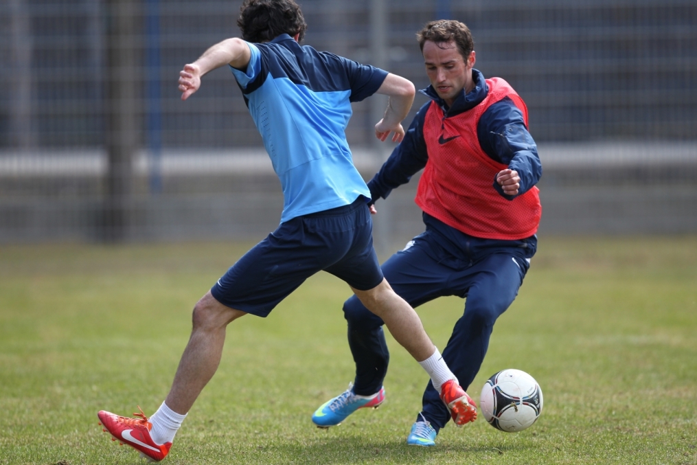 Тренировка  «Зенита» перед матчем «Кубань» — «Зенит».