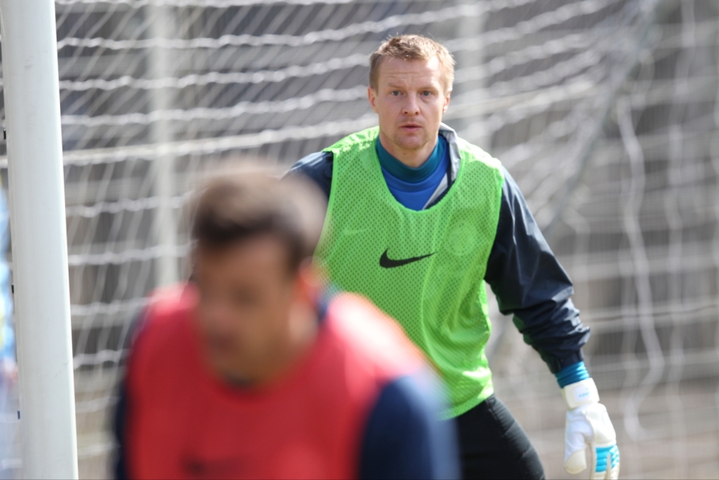 Тренировка  «Зенита» перед матчем «Кубань» — «Зенит».