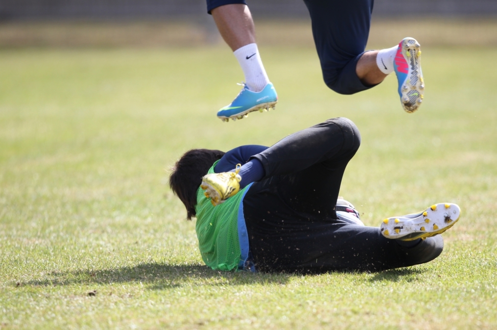 Тренировка  «Зенита» перед матчем «Кубань» — «Зенит».