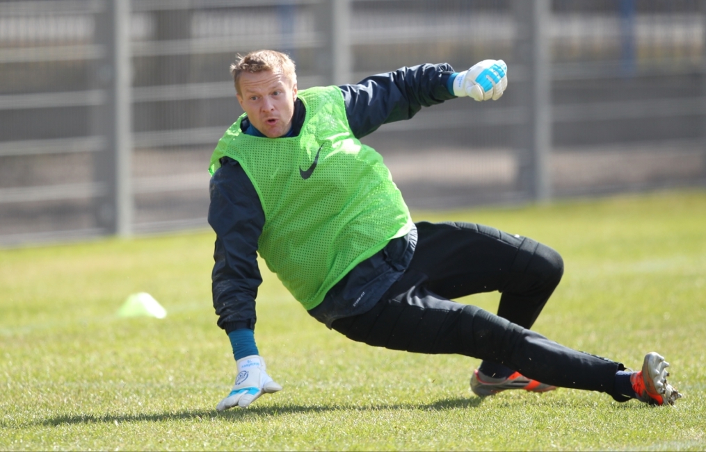 Тренировка  «Зенита» перед матчем «Кубань» — «Зенит».