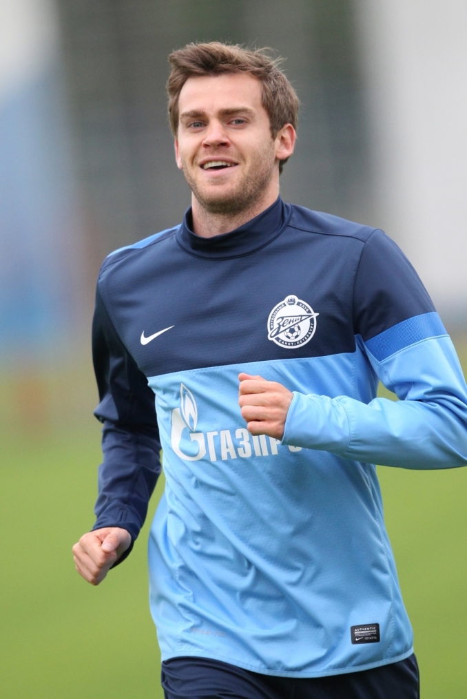 Тренировка «Зенита» перед  матчем «Амкар» — «Зенит»