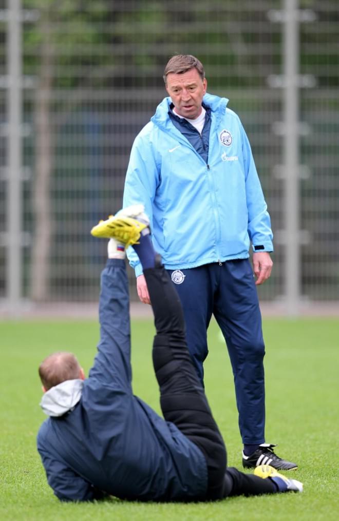 Тренировка «Зенита» перед  матчем «Амкар» — «Зенит»