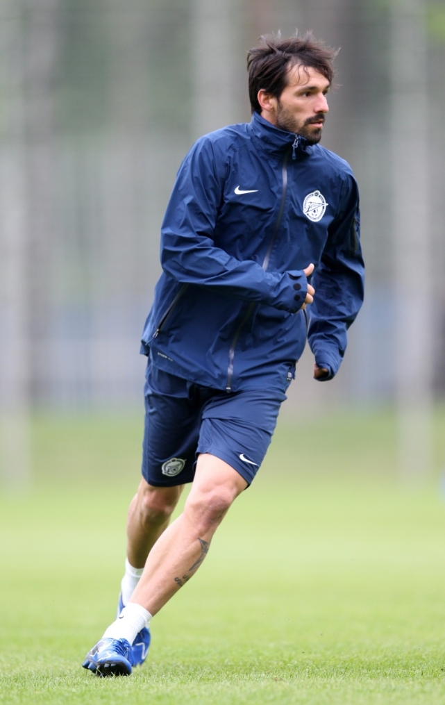 Тренировка «Зенита» перед  матчем «Амкар» — «Зенит»