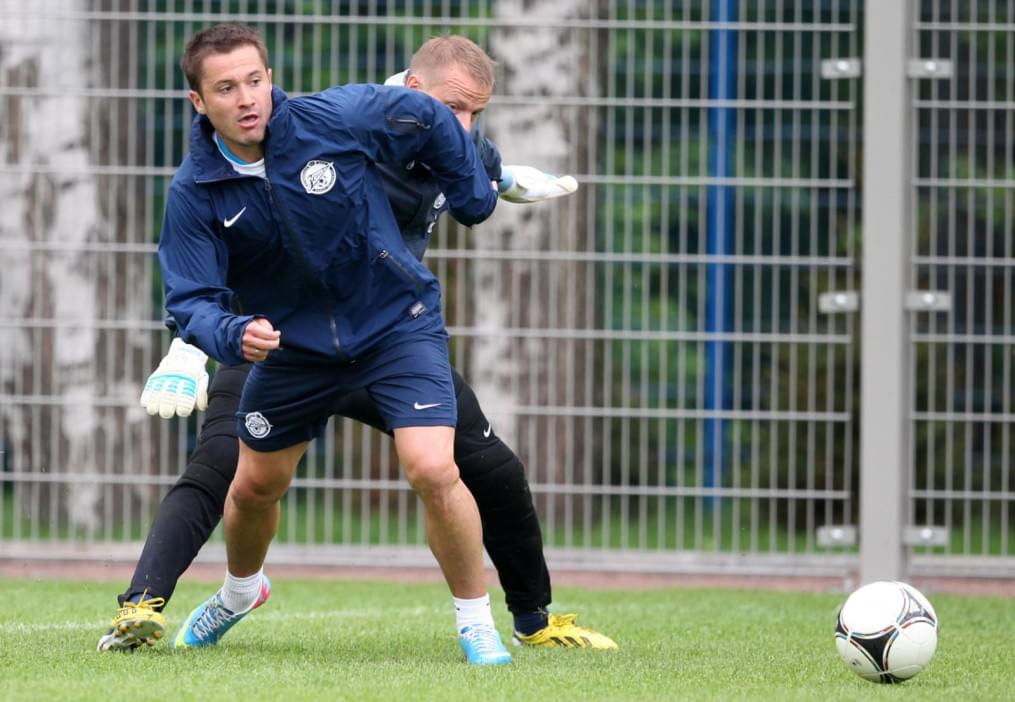 Тренировка «Зенита» перед  матчем «Амкар» — «Зенит»