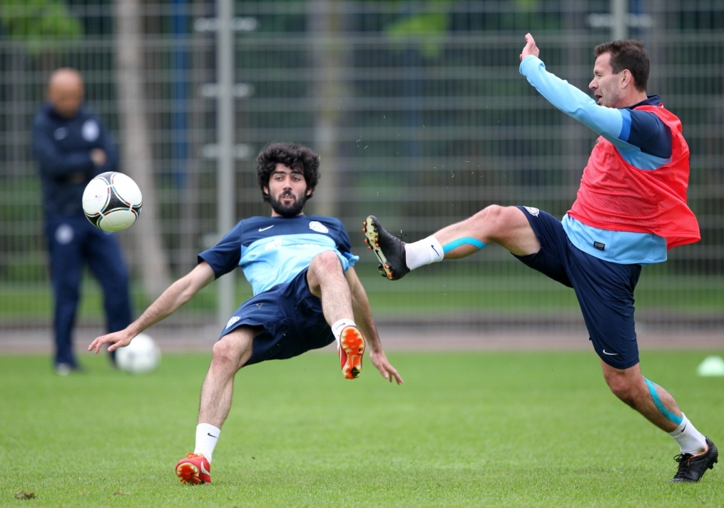 Тренировка «Зенита» перед  матчем «Амкар» — «Зенит»