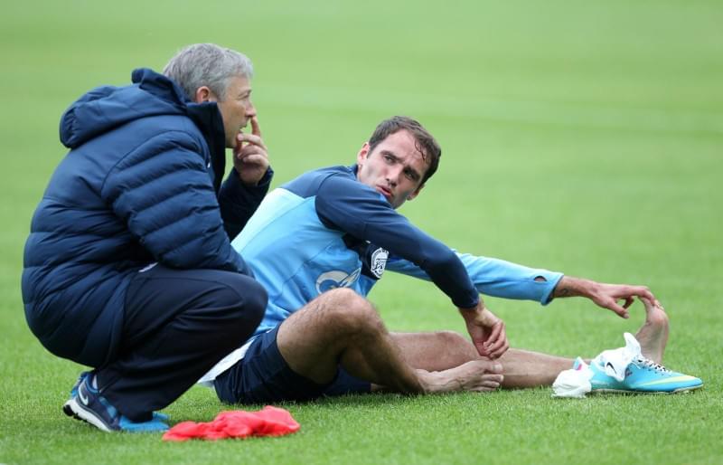 Тренировка «Зенита» перед  матчем «Амкар» — «Зенит»