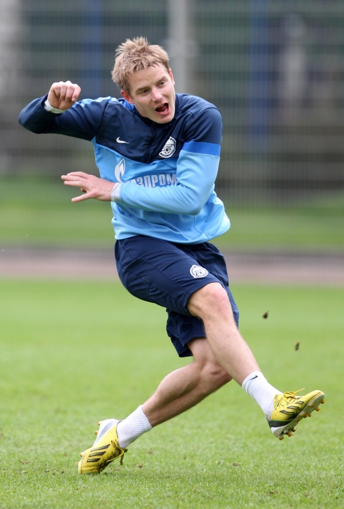 Тренировка «Зенита» перед  матчем «Амкар» — «Зенит»