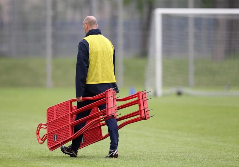 Тренировка «Зенита» перед  матчем «Амкар» — «Зенит»