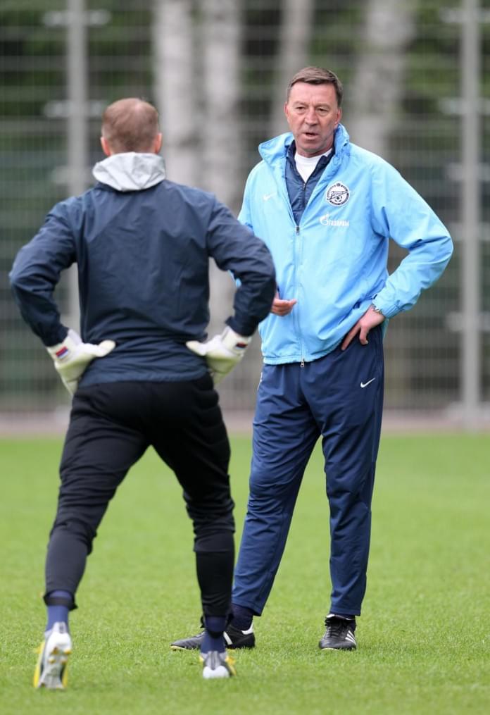 Тренировка «Зенита» перед  матчем «Амкар» — «Зенит»