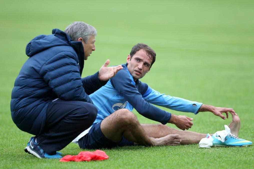 Тренировка «Зенита» перед  матчем «Амкар» — «Зенит»