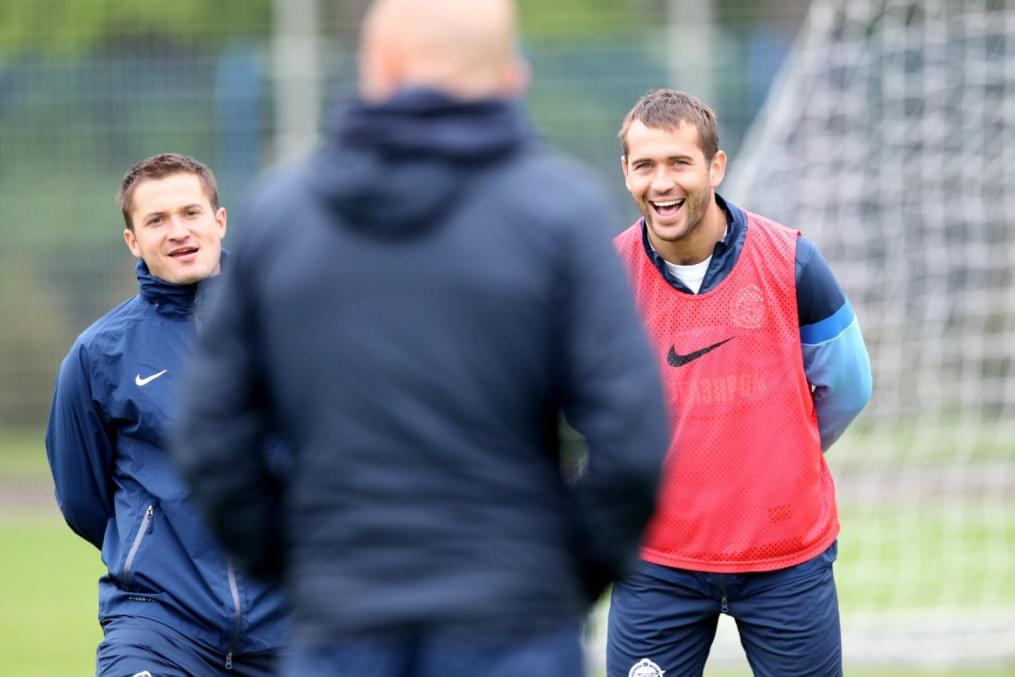 Тренировка «Зенита» перед  матчем «Амкар» — «Зенит»