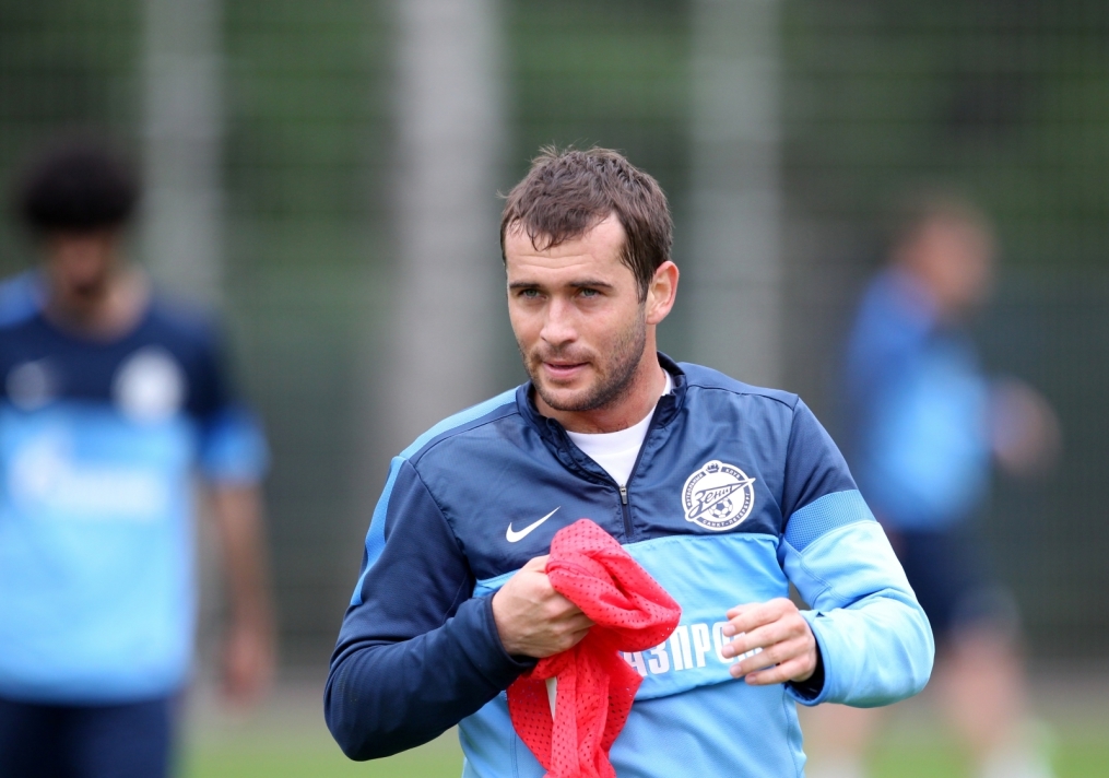 Тренировка «Зенита» перед  матчем «Амкар» — «Зенит»